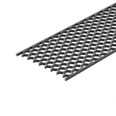 Решетка антибликовая LINE-5075-HONEYCOMB BLACK пластик (комплект)  044883