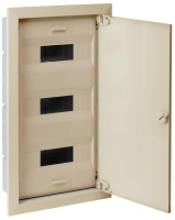 Щиток СП Тусо 36мод. с метал. двер. 580х325х103мм беж.  68136МБЖ