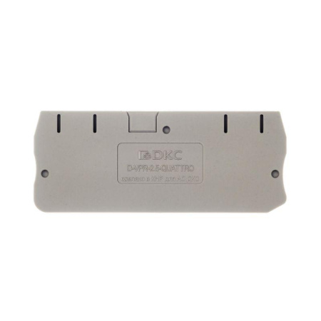 Изолятор торцевой для клеммы VPR-2.5-QUATTRO  D-VPR-2.5-QUATTRO