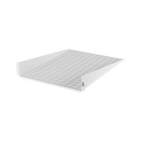 Полка фронтальная 19дюйм 2U глубиной 600мм крепеж в компл. сер.  -SHFR-600-GY