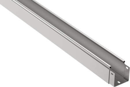 Лоток листовой неперфорированный 100х80 L3000 сталь 1.2мм  CLN10-080-100-120-3