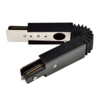 Соединитель для 2-х шинопроводов UBX-Q121 K24 BLACK 1 POLYBAG гибкий 1ф черн.  UL-00001339