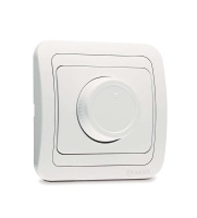 Светорегулятор СП 600Вт Mimoza бел/бел.  12011