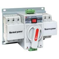 Устройство автоматического ввода резерва АВР 3п C 20А 400В MCB PROxima  ats-mcb-20c-3p-pro