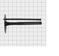 Дюбель для теплоизоляции с пласт. гвоздем 10х140  154326