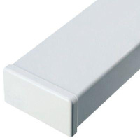 Заглушка для короба 90х40 Angara  AIR90405