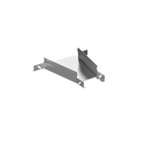 Отвод боковой неперф. ОБГо 500х100 1мм облегчен. полимер.  EI-21.19.30.076