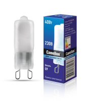 Лампа галогенная 40Вт капсульная матовая G9 3000К 240В  5556 Лампа галогенная 40Вт капсульная матовая G9 3000К 240В  5556