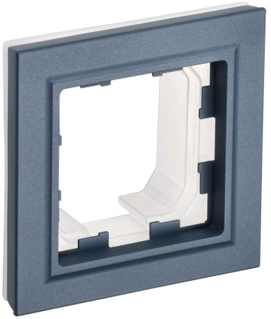 Рамка 1-м IP44 BRITE РУ-1-БрМ-44 маренго  BR-M12-44-K35