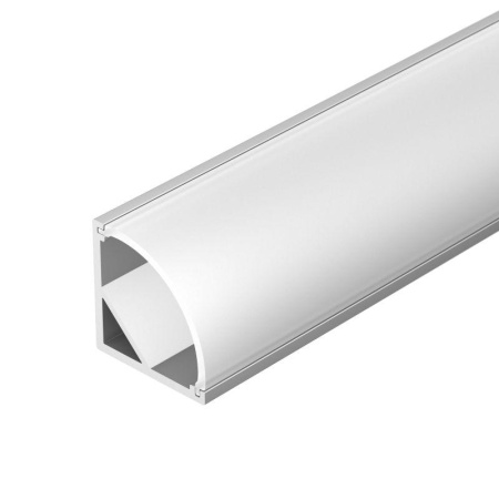 Профиль ARH-KANT-H16-2000 ANOD+OPAL с экраном алюм.  036770
