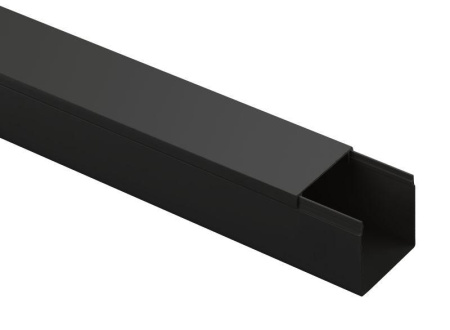 Кабель-канал 40х40 L2000 черн. KK-B-40-40  Б0061745