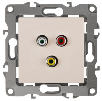 Розетка 12-3113-02 RCA сл. кость ЭРА Б0027472