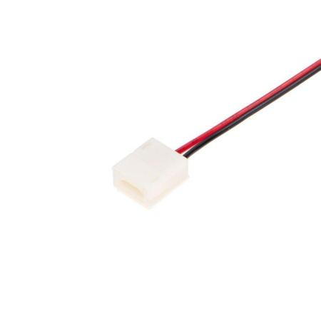 Коннектор питания с джеком для одноцвет. LED лент 120LED/м влагозащ. (уп.10шт)  144-106