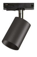 Светильник-прожектор трековый PTR 26 GU10 IP20 230В BL черн.  5037984A