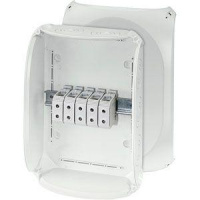 Коробка распределительная ОП 255х355х122мм IP66/67 с клемм. KF 5050 G свет./сер.  62000079 Коробка распределительная ОП 255х355х122мм IP66/67 с клемм. KF 5050 G свет./сер.  62000079
