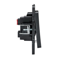 Кнопка нажимная СП Стокгольм 10А механизм черн.  EZV10-221-10