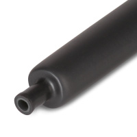 Трубка термоусадочная клеевая ТТК(2:1)-50/25 в метровой нарезке черн. (уп.10м)  74307