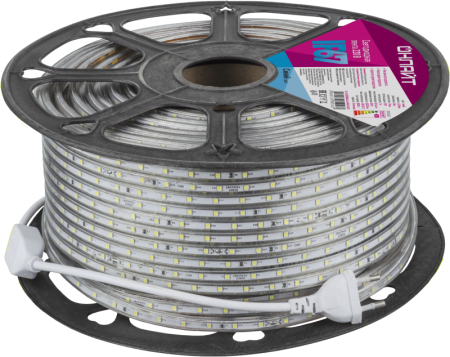 Лента светодиодная 80 926 OLS-2835B60-4.8-IP67-220V (уп.50м)  80926