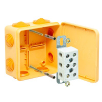 Коробка распределительная ОП Тусо для 100х100х50мм(с отк кр) не распр. горение HF  67045НГ-06-03