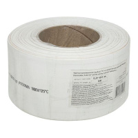 Трубка термоусадочная ТУТ нг 60/30 бел. PROxima (уп.25м)  tut-60-w