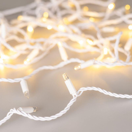 Гирлянда светодиодная ARD-STRING-CLASSIC-10000-WHITE-100LED-PULSE Warm230В 7Вт IP65  031645