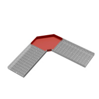 Угол горизонтальный 90град. 100х600мм "ПЛЮС" HD85 КМ PL15818