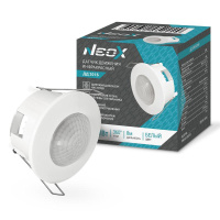 Датчик движения инфракрасный встраиваемый ДД 201 1200Вт 360град. 6м IP20 бел.  4690612052229