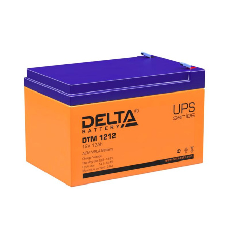 Аккумулятор UPS 12В 12А.ч  DTM 1212