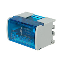 Шина на DIN-рейку в корпусе (кросс-модуль) 2х7  11-2302-7