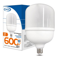 Лампа светодиодная высокой мощности ILED-SMD5730-Т135-60-5400-220-6.5-E27 60 Вт 6500К холод. бел. 5400лм E27 220В  1620