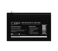Батарея аккумуляторная VRLA CBT-GP12120-F2 12В 12А.ч клеммы F2  1852445