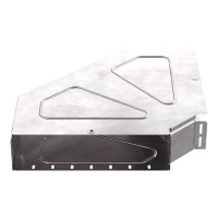 Угол для лотка горизонтальный 90град. 400х100 с крышкой Стандарт  PR16.0624