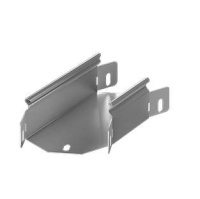 Угол для лотка горизонтальный 45град. 300х100 0.7мм ST оцинк.  STH.3010.407