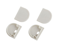 Набор заглушек 2420-3 профиля  2420 2шт глухие 2шт с отверстием  Б0062797 Набор заглушек 2420-3 профиля  2420 2шт глухие 2шт с отверстием  Б0062797