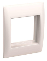 Рамка и суппорт универсальные на 2 мод. бел. PRIMER  CKK-40D-RU2-K01