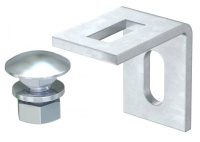 Комплект креп. угловой 60х60 M12х25 BW 60 40 FT (болт плос/гол.+гайка+шайба) OBO 6019560