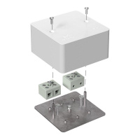 Коробка огнестойкая для кабель-канала 40-0460-FR10.0-4 Е15-Е120 85х85х45  40-0460-FR10.0-4