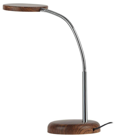 Светильник NLED-436-8W-WOOD настол. дерево ЭРА Б0031615