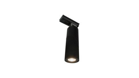 Светильник трековый LED 10 Вт 3000К LDT-RBL-10W-WW (LD-3025) кругл. черн.  00-00002441