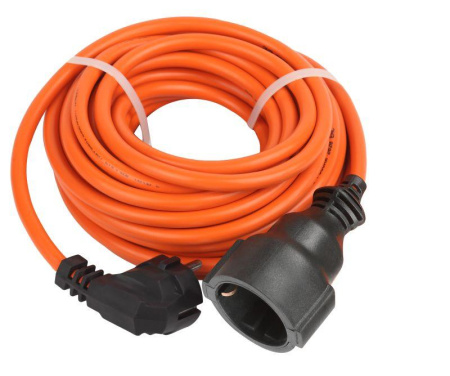 Удлинитель-шнур 1х10м с заземл. 16А IP20 UPx-1e-3х1.5-10m ПВС 3х1.5 (бухта)  Б0046815