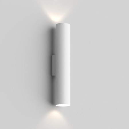 Светильник настенный IP20 до 15Вт LED 2xGU10 бел. алюм.  DK5022-WH