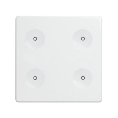 Выключатель сенсорный 4-кл. СП  82 Sense IP20 без маркир. бел.  8000641-030