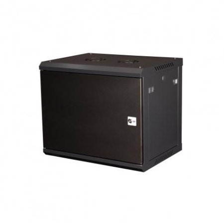 Шкаф настенный 19дюйм 15U 600х450 дв. метал. сер.  DR-610310