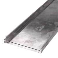 Лоток листовой неперфорированный 400х50 L3000 сталь 1мм стандарт  PR16.0058