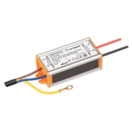 Блок питания ARPJ-SN-40350 (12Вт 21-40В 350мА) IP65 металл  045398