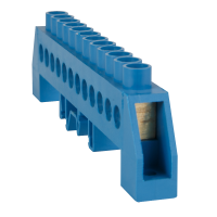 Шина нулевая в комбинированной изоляции OptiKit BB-F-N-DIN-16-8х12 син.  277969 Шина нулевая в комбинированной изоляции OptiKit BB-F-N-DIN-16-8х12 син.  277969