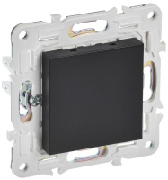 Заглушка с суппортом SKANDY SK-C01Bl черн.  SK-PL10-K02