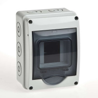 Щиток ОП Тусо 3мод. IP65 с верт. двер. 160х120х93мм  69003