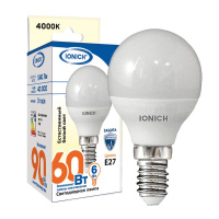 Лампа светодиодная ILED-SMD2835-P45-6-540-220-4-E14 (0156)  1547