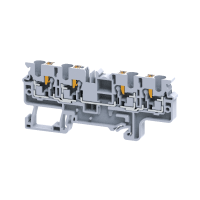 Клемма с 4-мя контактами push-in OptiClip СP-4-QUATTRO-(0.2-4)-I сер.  331850 Клемма с 4-мя контактами push-in OptiClip СP-4-QUATTRO-(0.2-4)-I сер.  331850